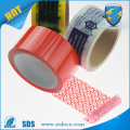 tamper evident security BOPP tape with company logo